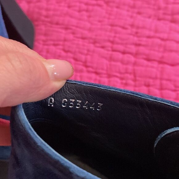 Chanel suede gros-grain pearl lace up booties, 38,5( 8) - Picture 12 of 14